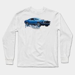 1970 Ford Mustang Fastback Mach 1 Long Sleeve T-Shirt